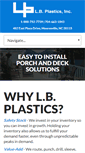 Mobile Screenshot of lbplastics.com